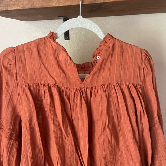 Universal Thread Rust Blouse - Picture 2 of 4